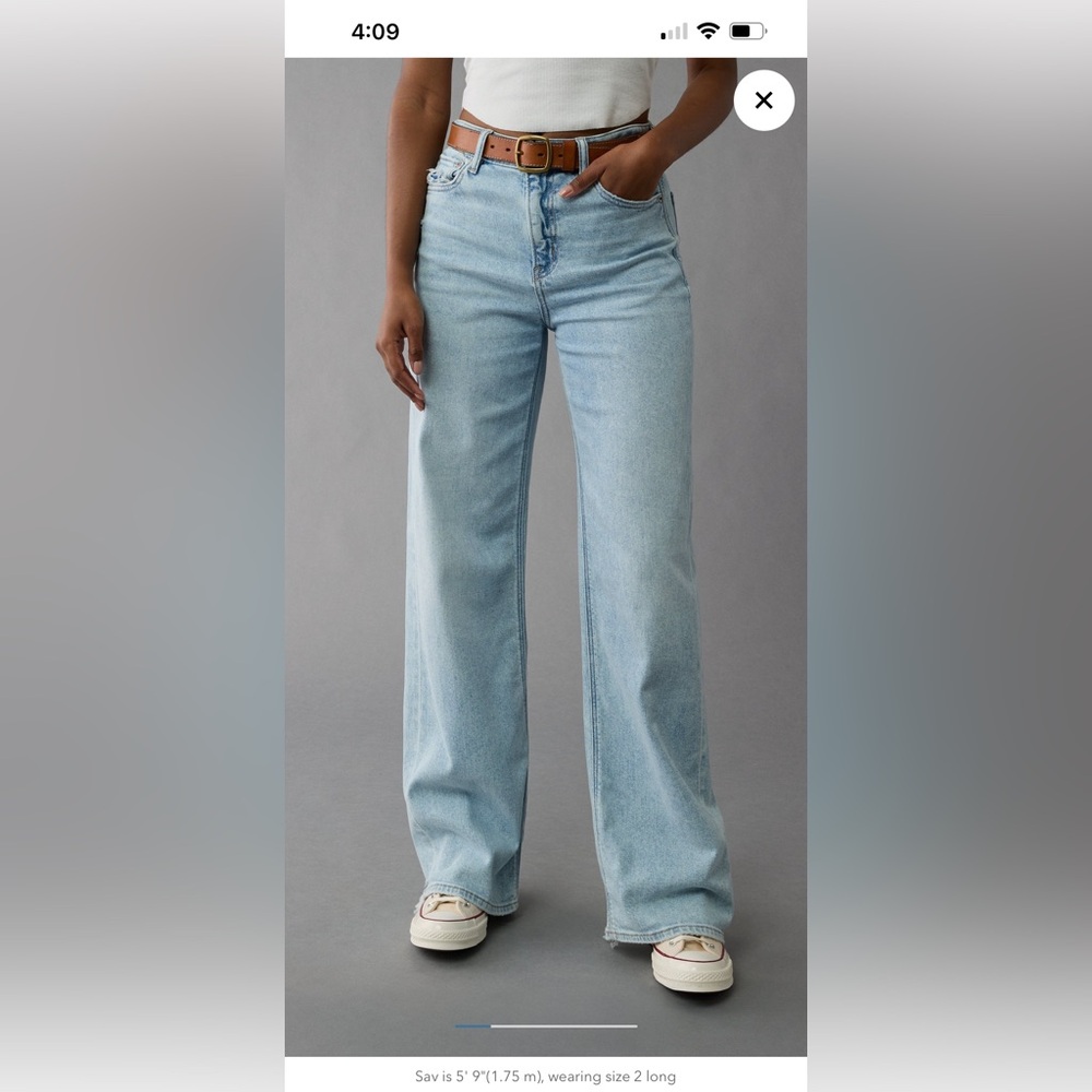 AE Baggy Wide Leg Jean